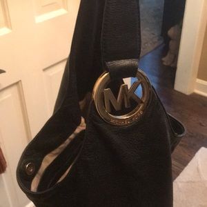 Michael Kors pebbles leather handbag
